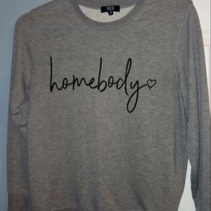 Modern brand Sweatshirt. Size small but fits like a Medium.